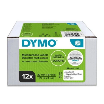 Etykiety DYMO LW 2093095 32 x 57 mm 1000 szt. / do drukarek etykiet DYMO LabelWriter / zestasw 12 szt.