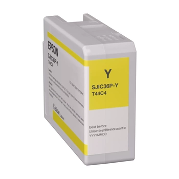 Tusz Epson SJIC36P(Y) yellow / do drukarek Epson ColorWorks C6000 i C6500