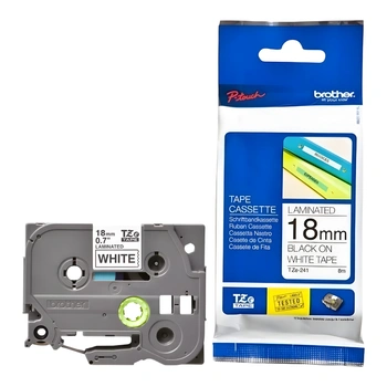 Taśma Brother TZe-241 18 mm x 8 m / do drukarek Brother P-touch