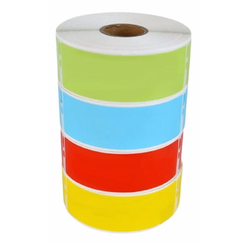 Etykiety Specmark LW-99011 28 x 89 mm 130 szt. / MIX kolorów / czarny nadruk / do drukarek etykiet DYMO LabelWriter / zestaw 4 szt.