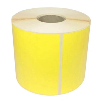 Etykiety termiczne Specmark 105 x 148 mm 500 szt. / papierowe / żółte / gilza fi40