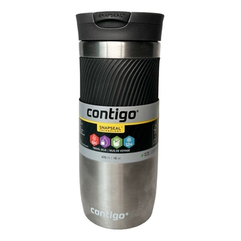 Kubek termiczny Contigo Byron 470ml kolor grafitowy (gunmetal)