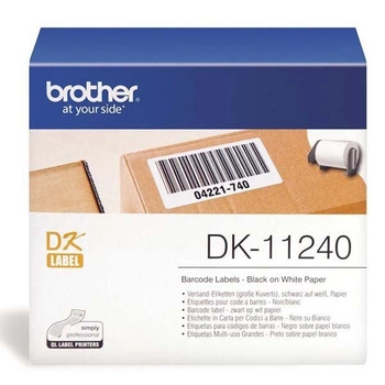 Etykiety Brother DK-11240 102mm x 51mm 600 szt. / do drukarki etykiet Brother QL