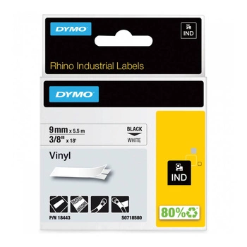 Taśma winylowa DYMO Rhino 18443 9mm x 5,5m