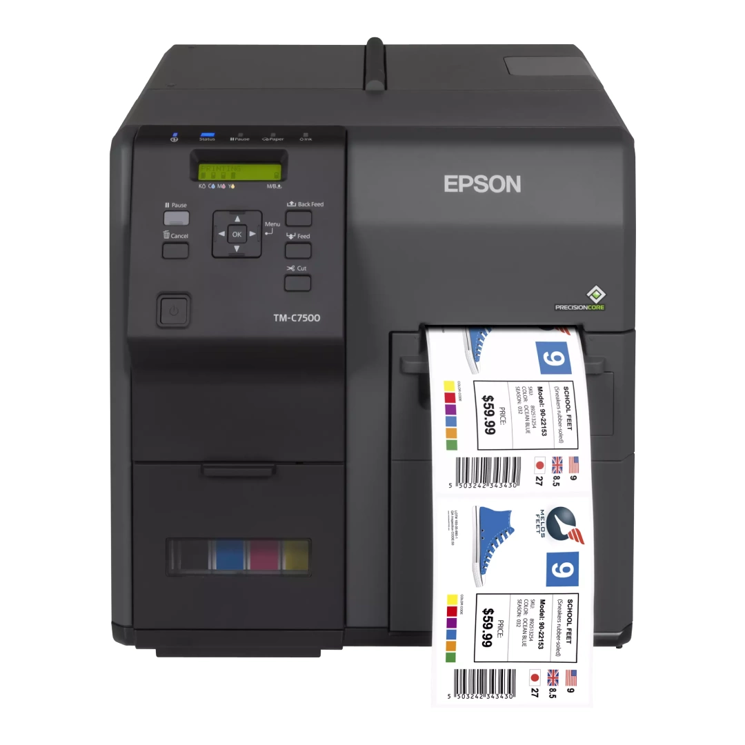 Drukarka do etykiet kolorowych Epson ColorWorks C7500G