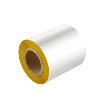 Kalka barwiąca Specmark 55 mm x 150 m / żywiczna do tekstyliów / termotransferowa / żółta