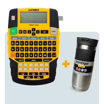 Drukarka etykiet DYMO RHINO 4200 + kubek Contigo Byron gratis