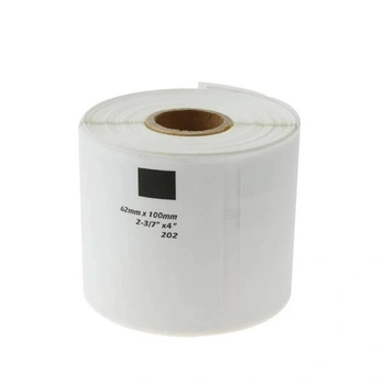 Etykiety Specmark DK-11202 62 x 100 mm 300 szt. / papierowe / bez uchwytu / do drukarek Brother QL