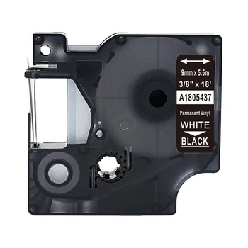 Taśma winylowa Specmark Rhino 1805437 9 mm x 5,5 m / do drukarek DYMO D1