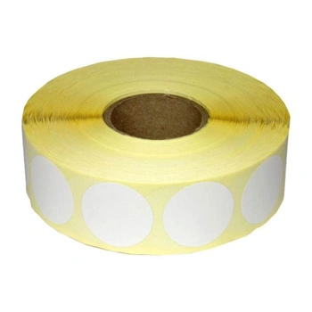 Etykiety termiczne Specmark fi 34 mm 2000 szt. / papierowe / okrągłe / gilza fi40