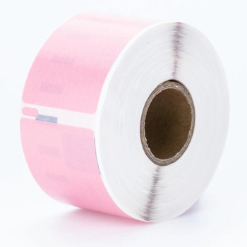 Etykiety Specmark LW-99012 36 x 89 mm 260 szt. / różowe / czarny nadruk / do drukarek etykiet DYMO LabelWriter