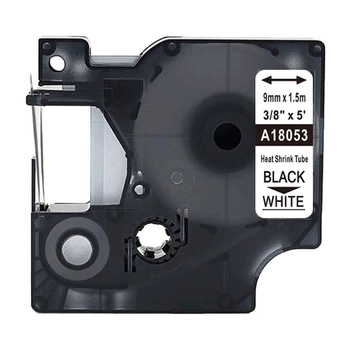 Rurka termokurczliwa Specmark Rhino 18053 9 mm x 1,5 m ø1,7 - 3,7 mm / do drukarek DYMO D1