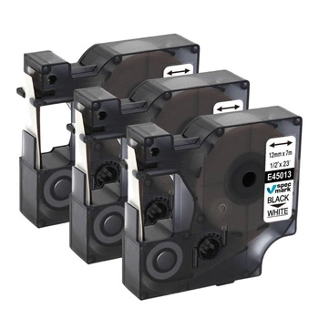 Taśma Specmark D1-45013 12 mm x 7 m / do drukarek DYMO D1 / zestaw 3 szt.
