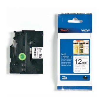 Taśma Brother TZe-N231 12 mm x 8 m / nielaminowana / do drukarek Brother P-touch