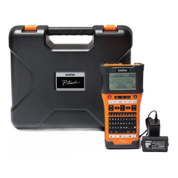 Drukarka etykiet Brother P-touch E550WSP 180dpi / do 24mm / PC / MAC / USB / Wi-Fi / z 5 szt. taśm TZe w zestawie