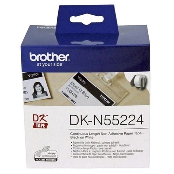 Taśma Brother DK-N55224 54mm x 30,48m / do drukarki etykiet Brother QL