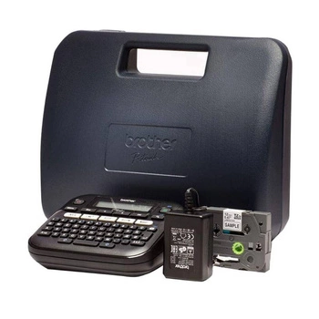 Drukarka etykiet Brother P-touch D210VP 180dpi / do 12mm / z walizką w zestawie