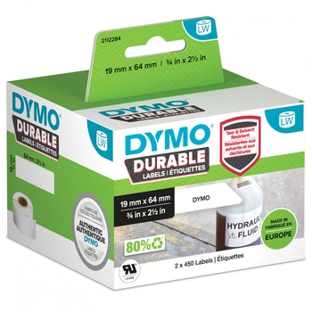 Etykiety DYMO Durable LW-1933085 64 x 19 mm 400 szt. / do do drukarek etykiet DYMO LabelWriter