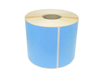 Etykiety termiczne Specmark 100 x 50 mm 1000 szt. / papierowe / niebieskie / gilza fi40