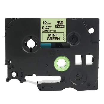 Taśma Specmark TZe-MQG31 12 mm x 8 m / zielona mięta / czarny nadruk / do drukarek Brother P-touch