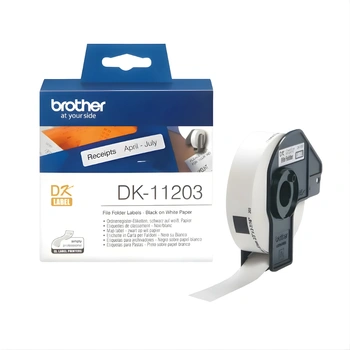 Etykiety Brother DK-11203 17 x 87 mm 300 szt. / papierowe / do drukarek Brother QL