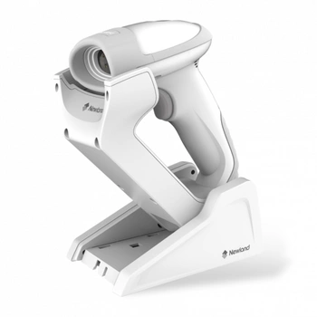 Czytnik kodów Newland HER3280BT-HC / bezprzewodowy / kody 2D / baza / USB / zasilacz