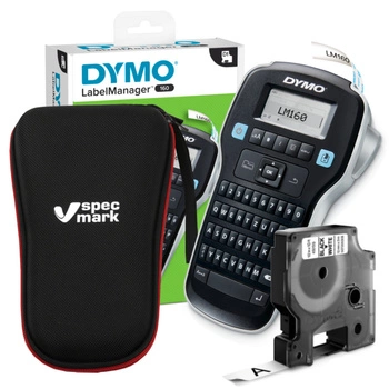 Drukarka etykiet DYMO LabelManager w walizce LM 160 180 DPI szer. do 12 mm S0946320