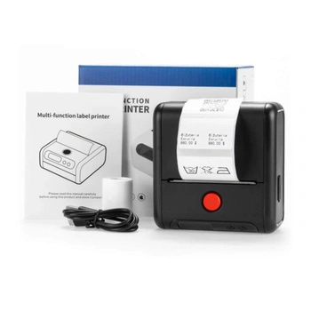 Drukarka etykiet Phomemo M200 czarna 203 dpi / do 75 mm / PC / Mac / Smartfon / BT / USB