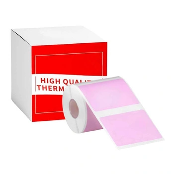 Etykiety Phomemo WP4030-230PUR 40 x 30 mm 230 szt. / fioletowe / czarny nadruk / do drukarek serii M