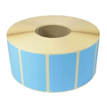 Etykiety termiczne Specmark 50 x 30 mm 2000 szt. / papierowe / niebieskie / gilza fi40