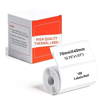 Etykiety Phomemo WP7040-180 70 x 40 mm 180 szt. / do drukarek serii M