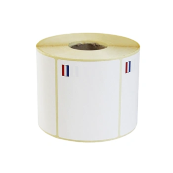 Etykiety termotransferowe 1000 szt. z flagą Holandia 90 mm x 70 mm Specmark / gilza fi 40 mm