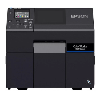 Drukarka etykiet Epson ColorWorks D6000Ae (bk) 1200 dpi / do 112 mm / PC / Mac / USB / Ethernet / gilotyna