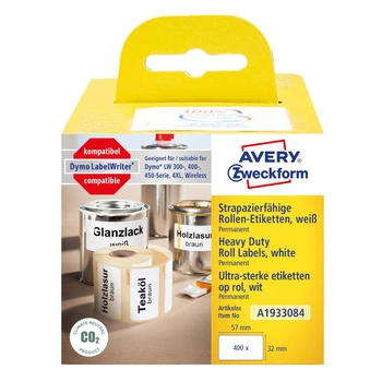 Etykiety Avery Zweckform 32 x 57 mm A1933084 Heavy Duty