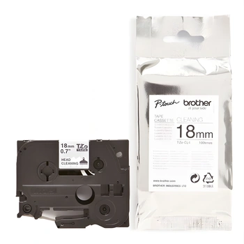 Taśma czyszcząca Brother TZe-CL4 18 mm x 8 m / do drukarek Brother P-touch