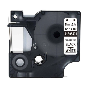 Taśma winylowa Specmark Rhino 1805430 24 mm x 5,5 m / do drukarek DYMO D1