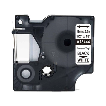 Taśma winylowa Specmark Rhino 18444 12 mm x 5,5 m / do drukarek DYMO D1