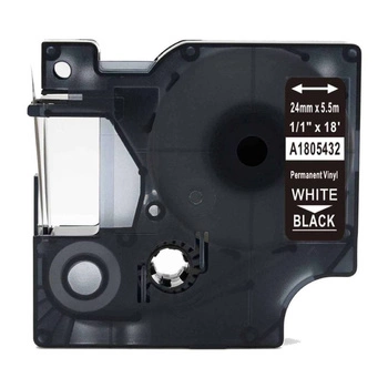 Taśma winylowa Specmark Rhino 1805432 24 mm x 5,5 m / do drukarek DYMO D1