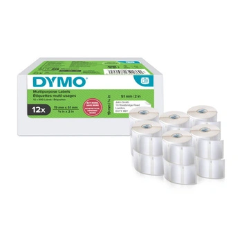 Etykiety DYMO LW-11355 2234186 19 x 51 mm 500 szt. / do drukarek etykiet DYMO LabelWriter / zestaw 12 szt.