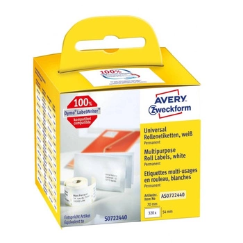 Etykiety Avery Zweckform 54mm x 70mm AS0722440