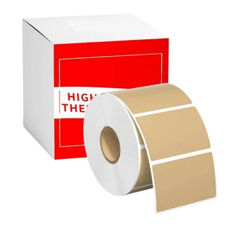 Etykiety Phomemo WP5080-100GD 50 x 80 mm 100 szt. / złote / czarny nadruk / do drukarek serii M