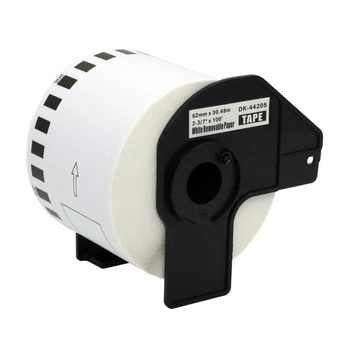 Taśma Specmark DK-44205 62 mm x 30,48 m / odlepna / do drukarek Brother QL