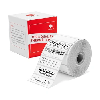 Etykiety Phomemo WP4020-300 40 x 20 mm 300 szt. / do drukarek serii M