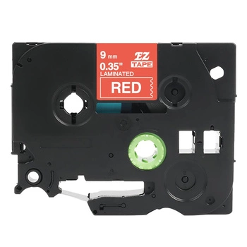 Taśma Specmark TZe-425 9 mm x 8 m / czerwona / biały nadruk / do drukarek Brother P-touch