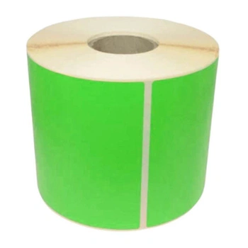 Etykiety termiczne Specmark 70 x 50 mm 1000 szt. / papierowe / zielone / gilza fi40
