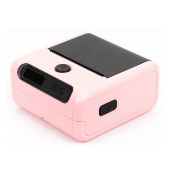 Drukarka etykiet Phomemo M200 różowa 203 dpi / do 75 mm / PC / Mac / Smartfon / BT / USB
