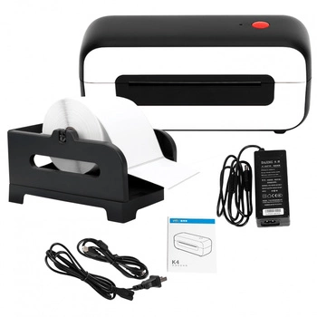 Drukarka etykiet kurierskich AIMO AM246S czarna 203 dpi / do 104 mm / PC / Mac / USB