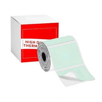 Etykiety Phomemo WP4030-230GR 40 x 30 mm 230 szt. / zielone / czarny nadruk / do drukarki serii M