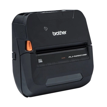 Mobilna drukarka etykiet Brother RJ4250WB 203 dpi / do 114 mm / PC / Smartfon / USB / BT / Wi-FI / MFi / AirPrint