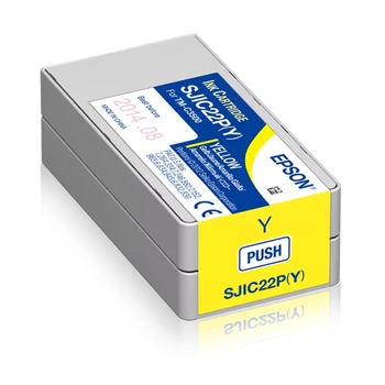 Tusz Epson SJIC22P(Y) yellow / do drukarek Epson ColorWorks C3500